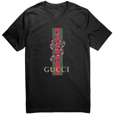 we're gucci like the shirt with the snake